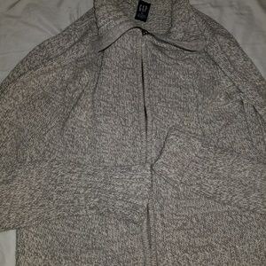 EUC GAP ZIP UP SWEATER SIZE XL